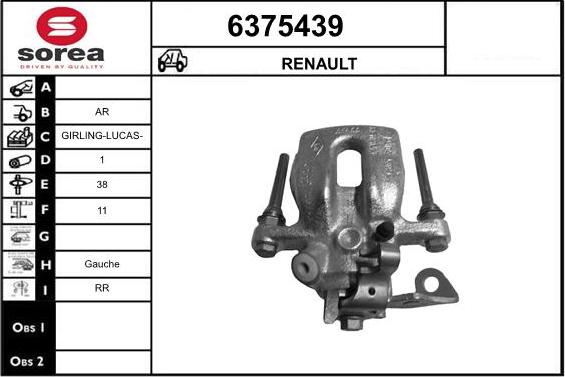 STARTCAR 6375439 - Спирачен апарат vvparts.bg