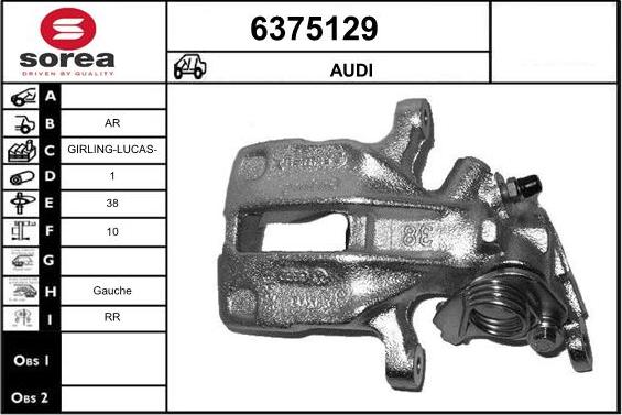 STARTCAR 6375129 - Спирачен апарат vvparts.bg