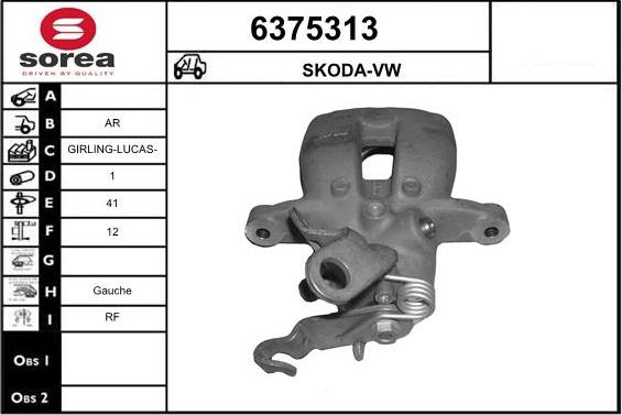 STARTCAR 6375313 - Спирачен апарат vvparts.bg