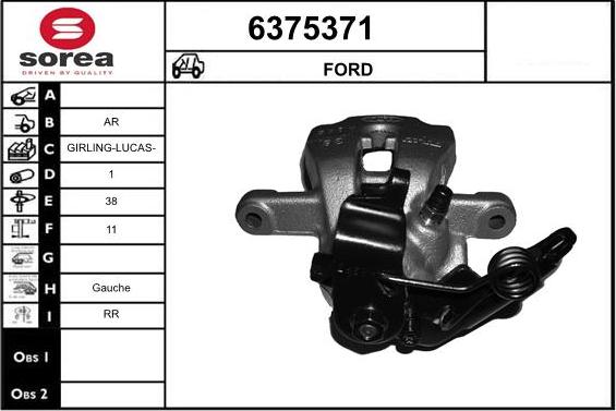 STARTCAR 6375371 - Спирачен апарат vvparts.bg