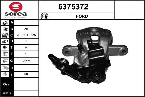 STARTCAR 6375372 - Спирачен апарат vvparts.bg