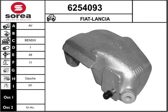 STARTCAR 6254093 - Спирачен апарат vvparts.bg