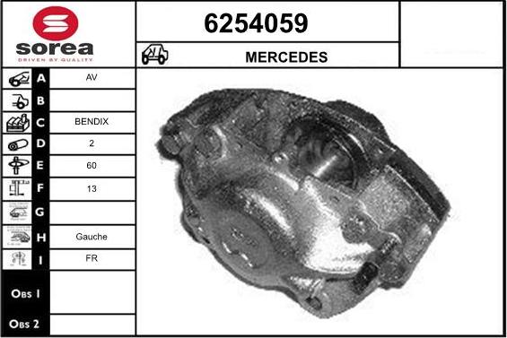 STARTCAR 6254059 - Спирачен апарат vvparts.bg