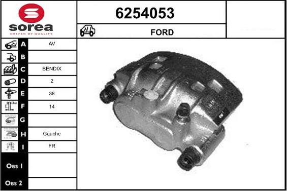 STARTCAR 6254053 - Спирачен апарат vvparts.bg