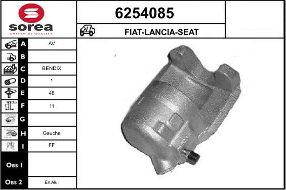 STARTCAR 6254085 - Спирачен апарат vvparts.bg