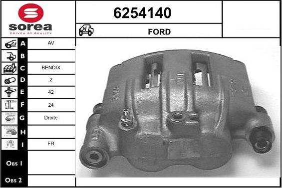 STARTCAR 6254140 - Спирачен апарат vvparts.bg