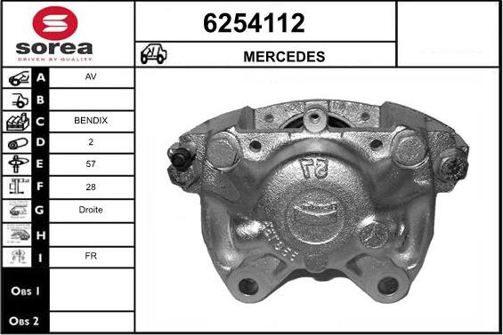 STARTCAR 6254112 - Спирачен апарат vvparts.bg