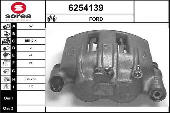 STARTCAR 6254139 - Спирачен апарат vvparts.bg