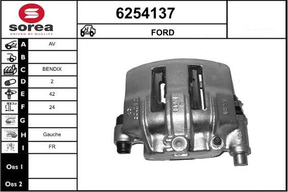 STARTCAR 6254137 - Спирачен апарат vvparts.bg