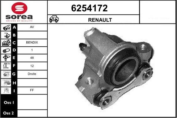 STARTCAR 6254172 - Спирачен апарат vvparts.bg