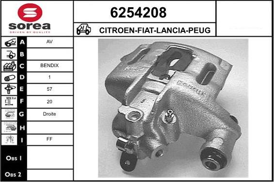 STARTCAR 6254208 - Спирачен апарат vvparts.bg