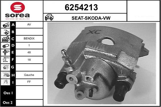 STARTCAR 6254213 - Спирачен апарат vvparts.bg