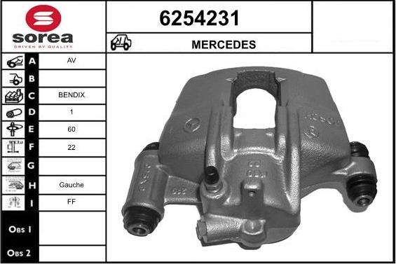 STARTCAR 6254231 - Спирачен апарат vvparts.bg