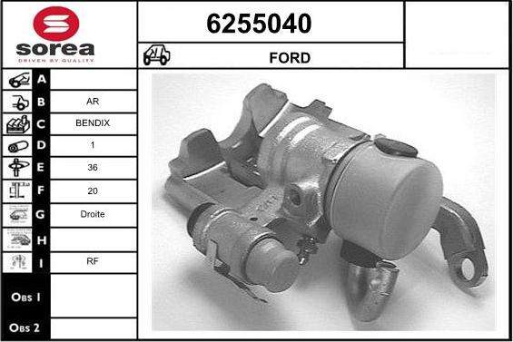 STARTCAR 6255040 - Спирачен апарат vvparts.bg