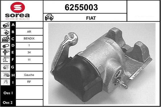 STARTCAR 6255003 - Спирачен апарат vvparts.bg