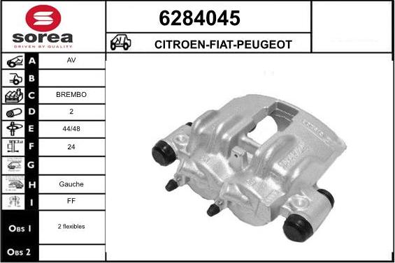 STARTCAR 6284045 - Спирачен апарат vvparts.bg