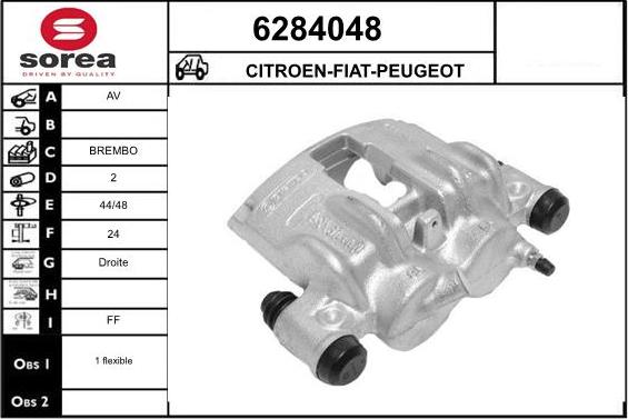 STARTCAR 6284048 - Спирачен апарат vvparts.bg