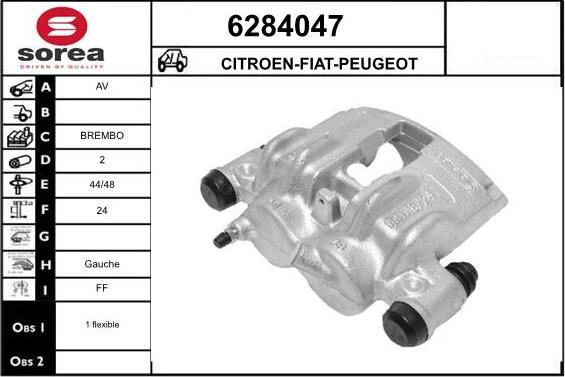 STARTCAR 6284047 - Спирачен апарат vvparts.bg