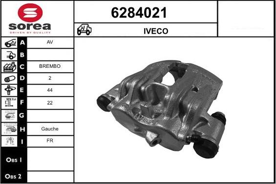 STARTCAR 6284021 - Спирачен апарат vvparts.bg