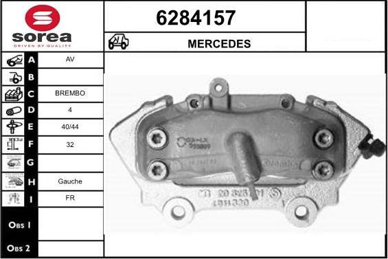 STARTCAR 6284157 - Спирачен апарат vvparts.bg