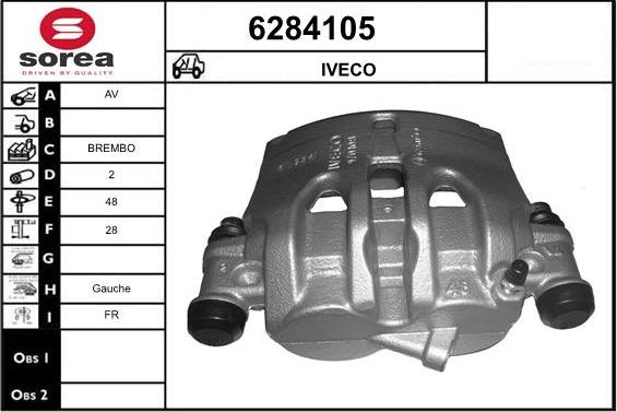 STARTCAR 6284105 - Спирачен апарат vvparts.bg