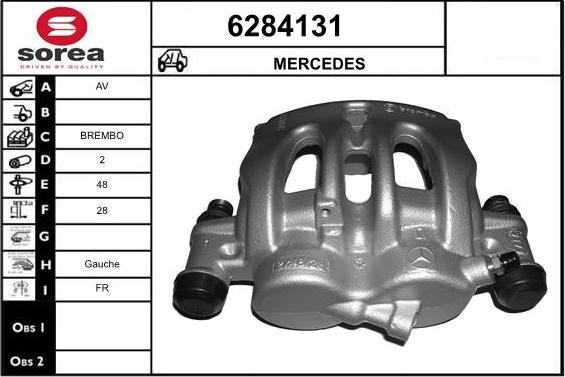 STARTCAR 6284131 - Спирачен апарат vvparts.bg