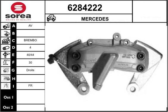 STARTCAR 6284222 - Спирачен апарат vvparts.bg