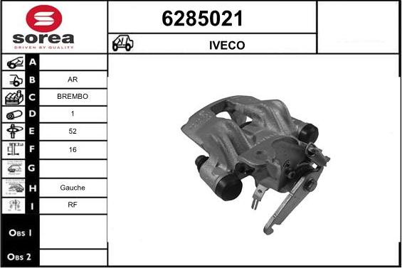 STARTCAR 6285021 - Спирачен апарат vvparts.bg