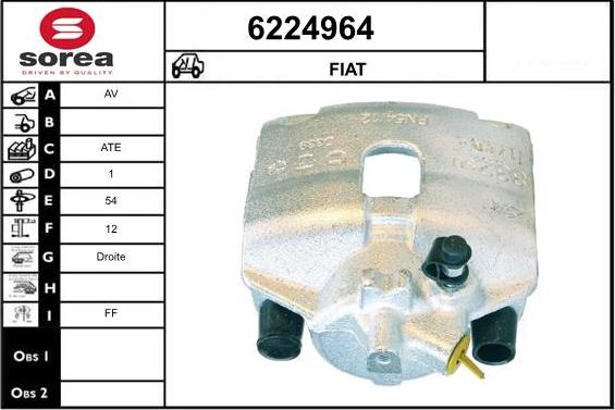 STARTCAR 6224964 - Спирачен апарат vvparts.bg