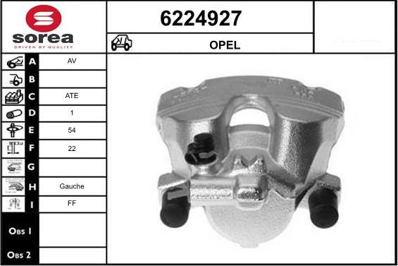 STARTCAR 6224927 - Спирачен апарат vvparts.bg