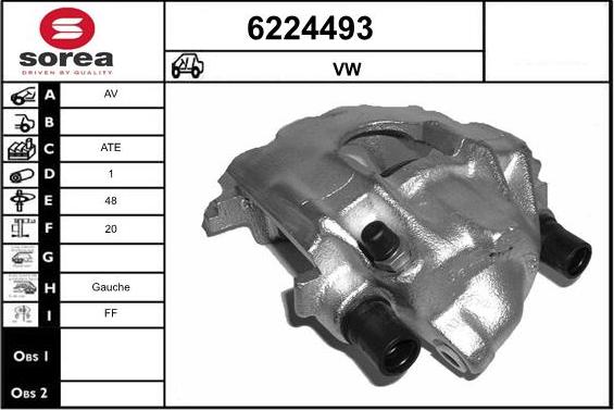 STARTCAR 6224493 - Спирачен апарат vvparts.bg