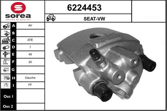 STARTCAR 6224453 - Спирачен апарат vvparts.bg