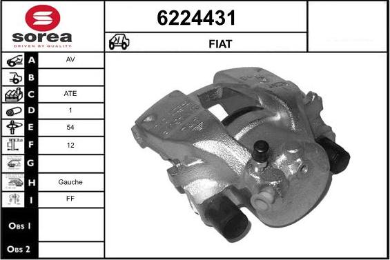 STARTCAR 6224431 - Спирачен апарат vvparts.bg