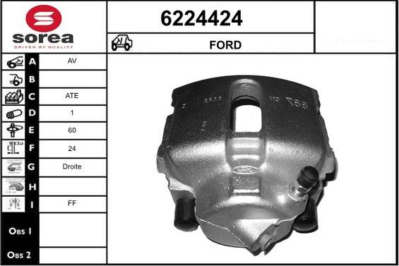 STARTCAR 6224424 - Спирачен апарат vvparts.bg