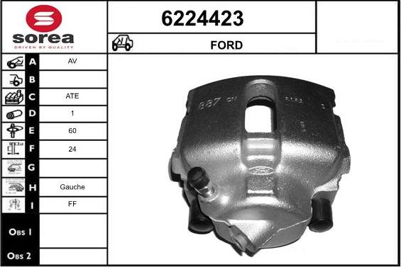 STARTCAR 6224423 - Спирачен апарат vvparts.bg