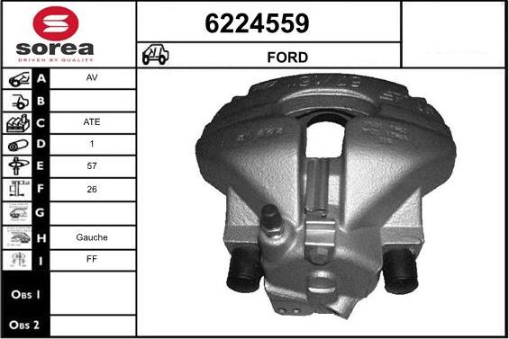 STARTCAR 6224559 - Спирачен апарат vvparts.bg