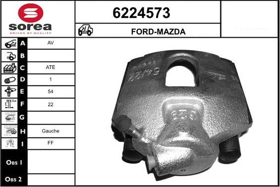 STARTCAR 6224573 - Спирачен апарат vvparts.bg