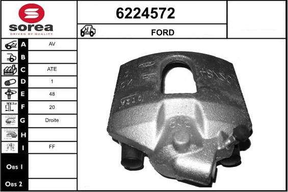 STARTCAR 6224572 - Спирачен апарат vvparts.bg