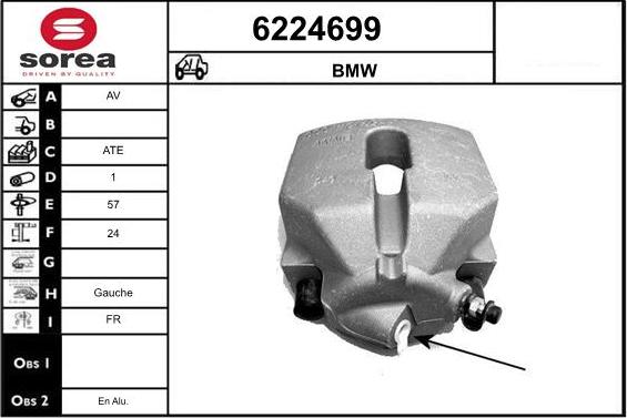 STARTCAR 6224699 - Спирачен апарат vvparts.bg