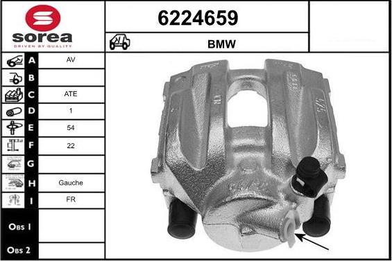 STARTCAR 6224659 - Спирачен апарат vvparts.bg