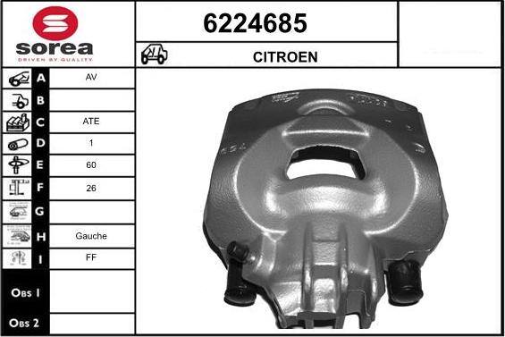 STARTCAR 6224685 - Спирачен апарат vvparts.bg