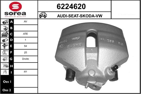 STARTCAR 6224620 - Спирачен апарат vvparts.bg