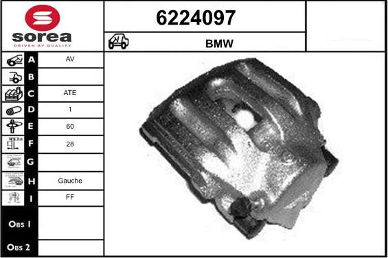 STARTCAR 6224097 - Спирачен апарат vvparts.bg