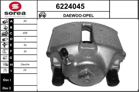 STARTCAR 6224045 - Спирачен апарат vvparts.bg