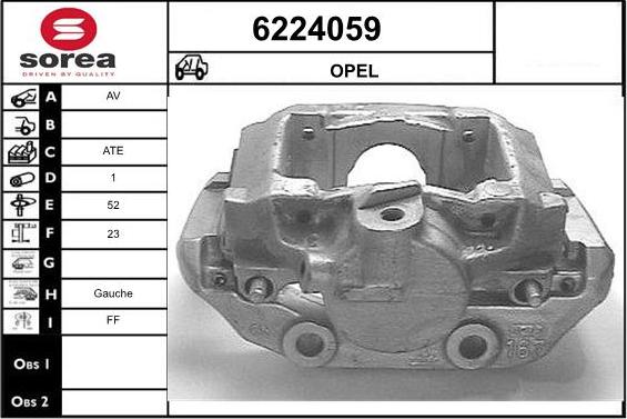 STARTCAR 6224059 - Спирачен апарат vvparts.bg