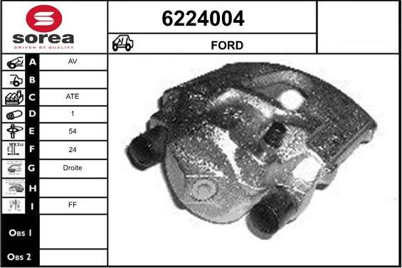 STARTCAR 6224004 - Спирачен апарат vvparts.bg