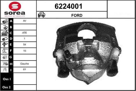 STARTCAR 6224001 - Спирачен апарат vvparts.bg