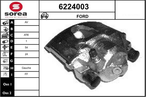 STARTCAR 6224003 - Спирачен апарат vvparts.bg