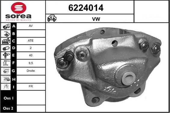 STARTCAR 6224014 - Спирачен апарат vvparts.bg