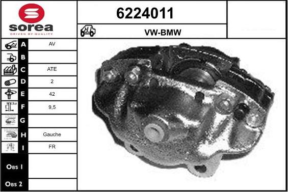 STARTCAR 6224011 - Спирачен апарат vvparts.bg